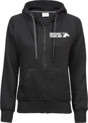 Zoom bild av Hoodie med dragkedja Dam