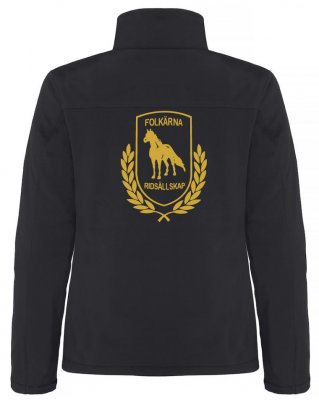 Zoom bild av Softshell jacka,klubbjacka,jacka med logga,ridklubb,ridklubbar,vadderad,Folkärna Ridsällskap