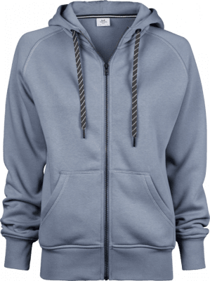 Zoom bild av Dam hoodie med dragkedja