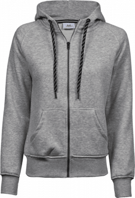 Zoom bild av Dam hoodie med dragkedja