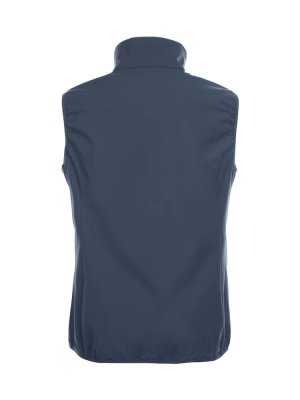 Zoom bild av Softshell Väst Herr med logga i reflex