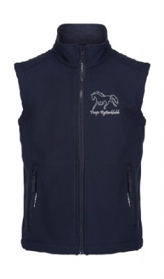 Zoom bild av Softshell väst barn