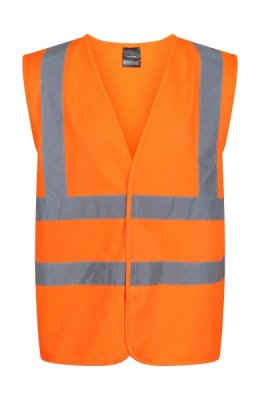 Zoom bild av Reflexväst,orange,varsel,arselkläder,reflex,arbetskläder