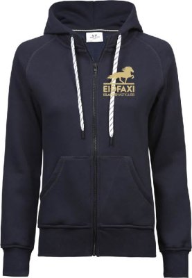 Zoom bild av Hoodie med dragkedja Dam