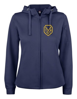 Zoom bild av Basic Active Hoody med dragkedja dam
