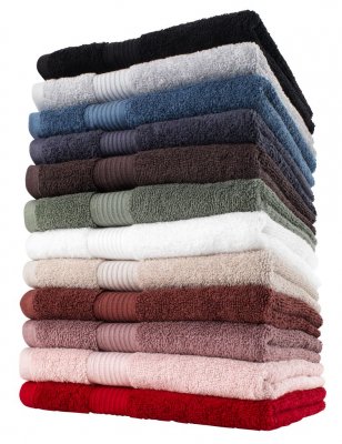 Zoom bild av Frotte, Frotté, brodyr, handukar, gäst, bad,