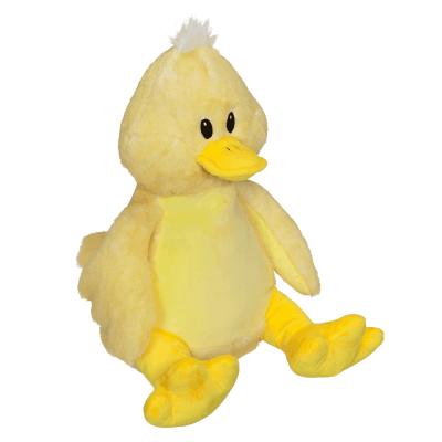 Zoom bild av Anka,Mjukisdjur,doppresent,mjukisdjur med namn,brodyr,personlig present,logga,julklapp,mjukisdjur med personligt brodyr,