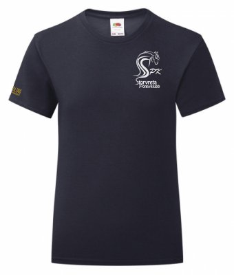 Topp. t-shirt med klubblogga,ridklubb,ridklubbar
