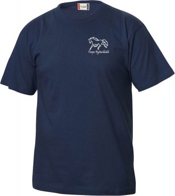 Zoom bild av T-shirt,t-shirt med klubblogga,ridklubb,ridklubbar,Tierps Ryttarklubb
