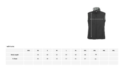 Zoom bild av Classic Softshell Väst Herr