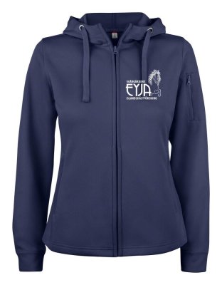 Zoom bild av Basic Active Hoody med dragkedja dam