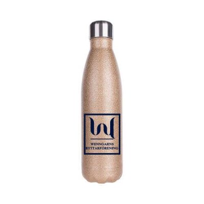 Zoom bild av Vattenflaska Guld Aluminium 500 ml 