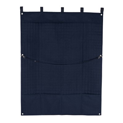 Zoom bild av Boxgardin quiltad lång