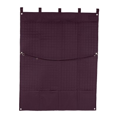 Zoom bild av Boxgardin quiltad lång