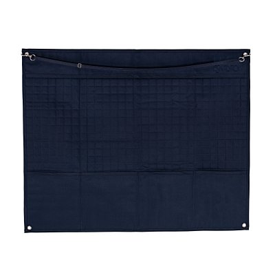 Zoom bild av Boxgardin quiltad kort