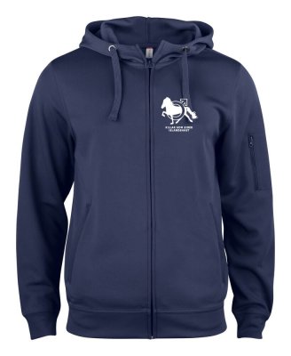 Zoom bild av Basic Active Hoodie med dragkedja herr