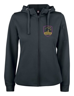 Zoom bild av Basic Active Hoody med dragkedja dam