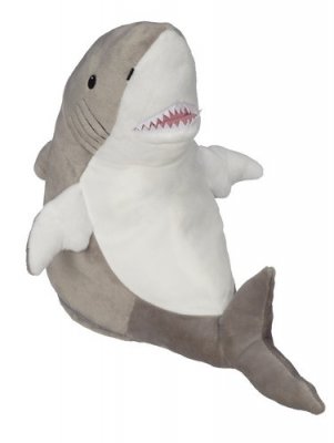 Zoom bild av Haj,Mjukisdjur,doppresent,mjukisdjur med namn,brodyr,personlig present,logga,julklapp,mjukisdjur med personligt brodyr,