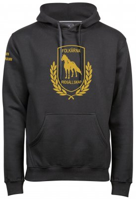 Zoom bild av Hoodie,hoodie med klubblogga,ridklubb,ridklubbar,Folkärna Ridsällskap