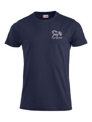 Zoom bild av T-shirt,t-shirt med klubblogga,ridklubb,ridklubbar,Tierps Ryttarklubb