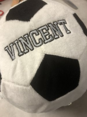 Zoom bild av Fotboll, Football, Boll, svart, vit,