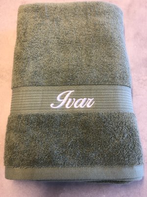 Zoom bild av Frotté handduk med namn