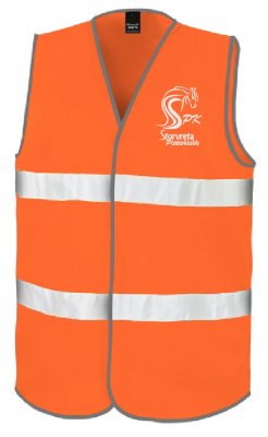 Zoom bild av Reflexväst,reflexväst med klubblogga