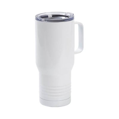 Zoom bild av Rostfri mugg med handtag 650 ml
