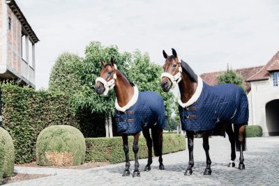 Zoom bild av Kentucky Show Rug, 160g, marinblå