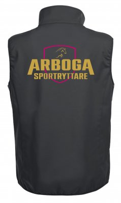 Zoom bild av Softshell väst,klubbväst,väst med logga,ridklubb,ridklubbar,ofodrad