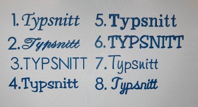 Zoom bild av Skrittmaskinstäcke Svart