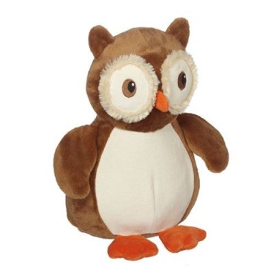 Zoom bild av Uggla,Mjukisdjur,doppresent,mjukisdjur med namn,brodyr,personlig present,logga,julklapp,mjukisdjur med personligt brodyr,