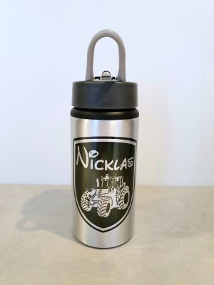 Zoom bild av Vattenflaska med pip 500 ml med personligt tryck.